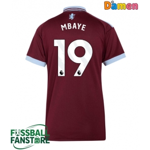 Aston Villa Ibrahim Mbaye #19 Replik Heimtrikot Damen 2026-27 Kurzarm